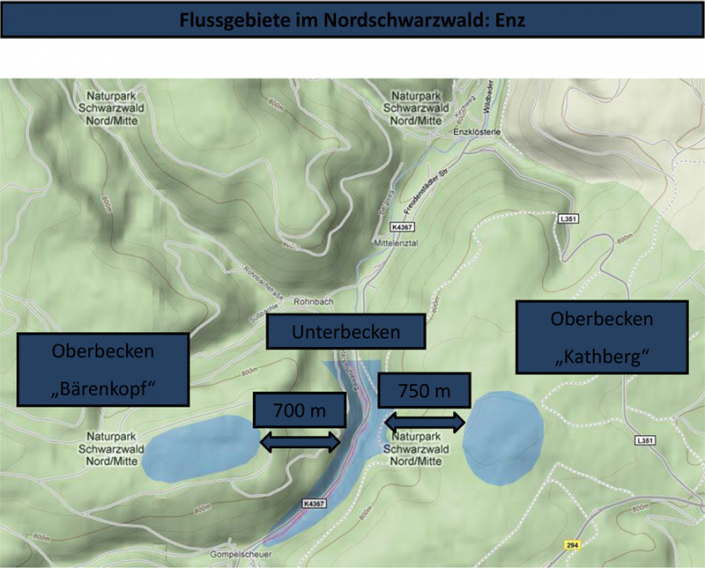 Wasserkraftwerk im Nordschwarzwald
